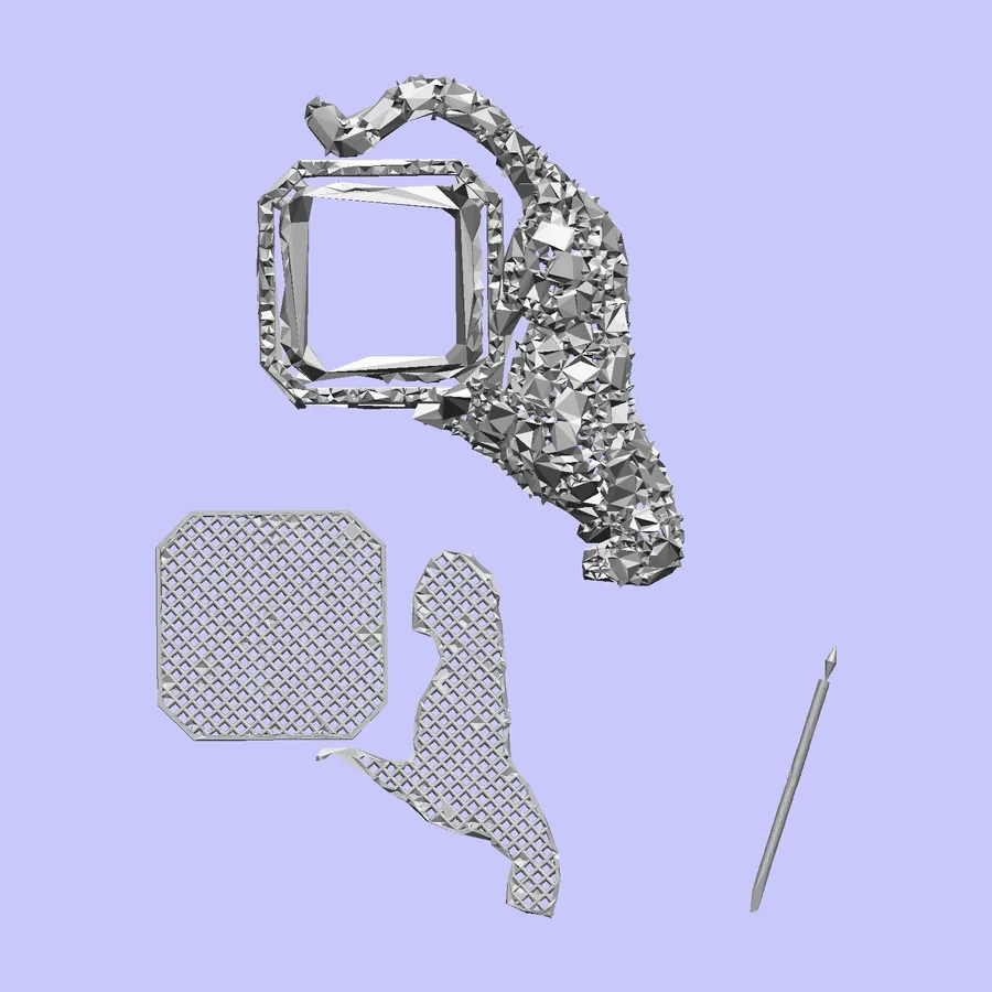 BROOCH CHETA — angle 1