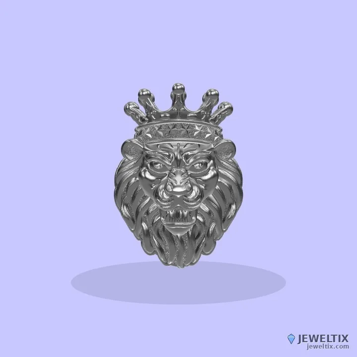 Lion Face — angle 1