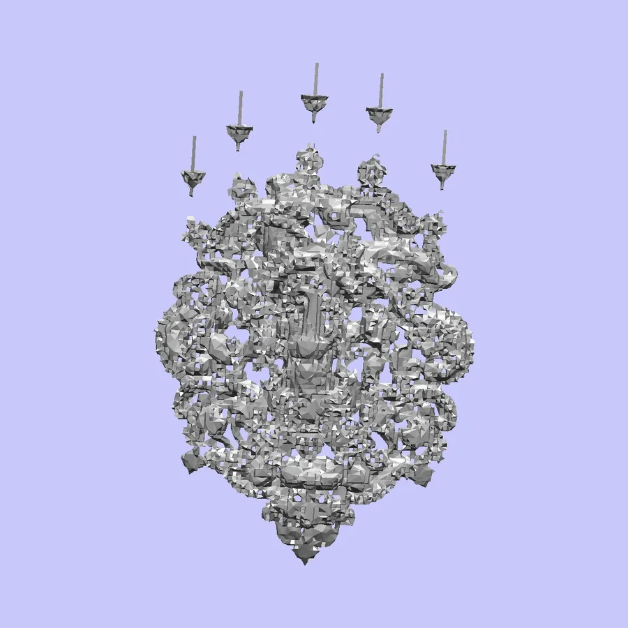 GAPAti dimond penden — angle 1