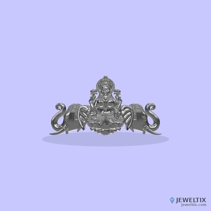 Laxmi hati Pendant — angle 1