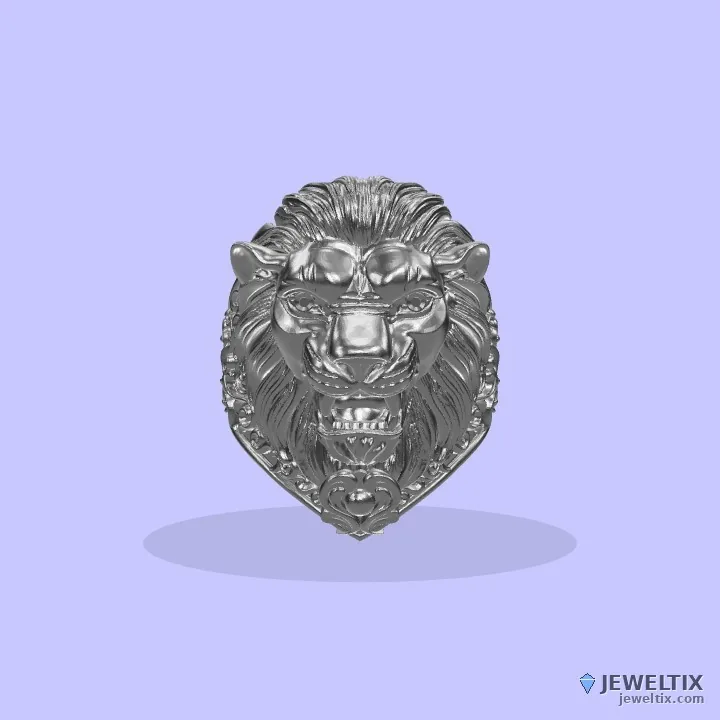 Lion Ring — angle 1